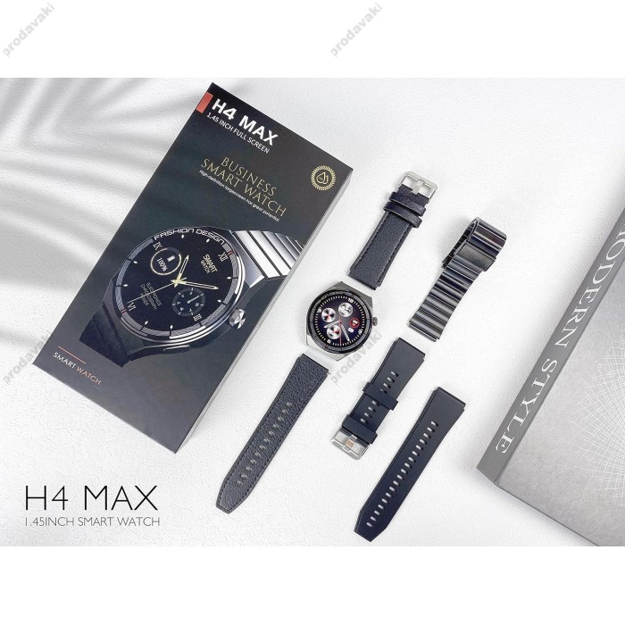 Смарт-годинник Smart Watch H4 MAX Чорний