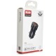 Автомобільний зарядний пристрій XO CC48 2USB 2.4A Black
