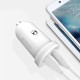 Автомобільний зарядний пристрій XO CC18 2USB 2.1A White