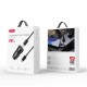 Автомобільний зарядний пристрій XO CC57 2в1 + Type-C to Type-C PD 25W Black