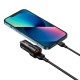 Автомобільний зарядний пристрій XO CC48 + Lightning 2USB 2.4A Black