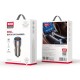 Автомобільний зарядний пристрій XO CC52 2USB QC3.0 36W Grey