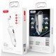 Автомобільний зарядний пристрій XO CB1 1USB QC3.0 3.4A 18W White