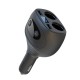 Автомобільний зарядний пристрій розгалужувач XO CC41 4в1 2USB / 6A Black