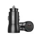 Автомобільний зарядний пристрій XO CC57 2в1 + Type-C to Lightning PD 25W Black