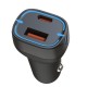 Автомобільний зарядний пристрій XO CC37 PD QC3.0 3A 20W Black