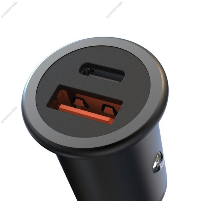 Автомобільний зарядний пристрій XO CC38 3A 20W Black