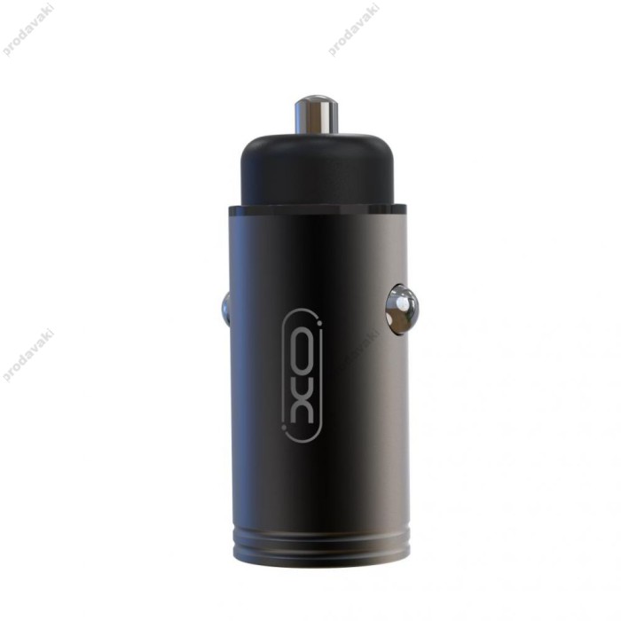 Автомобільний зарядний пристрій XO CC39 QC3.0 3A 18W Black