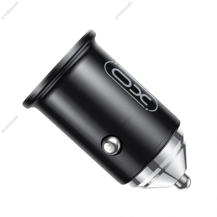 Автомобільний зарядний пристрій XO CC43 QC3.0 4.5A 45W Black