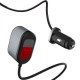 Автомобільний зарядний пристрій XO CC29 з конектором Lightning AirPods 35W Black