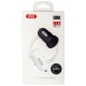 Автомобільний зарядний пристрій XO TZ08 2USB 2.1А Black