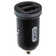 Автомобільний зарядний пристрій XO TZ08 2USB 2.1А Black