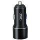 Автомобільний зарядний пристрій XO CC30 2USB 2.4A 12W Black