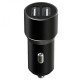 Автомобільний зарядний пристрій XO CC30 2USB 2.4A 12W Black