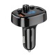 FM - трансмітер XO BCC03 2USB QC3.0 18W Black