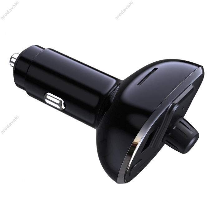 FM - трансмітер XO BCC05 2USB 3A Black