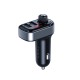 FM - трансмітер XO BCC010 2USB 3.1A black