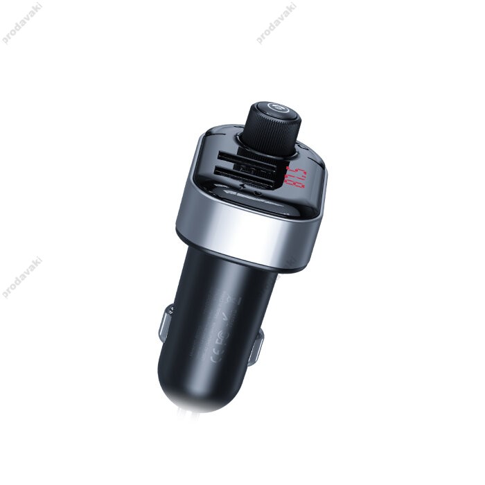 FM - трансмітер XO BCC010 2USB 3.1A black