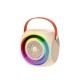 Портативна колонка Bluetooth XO F42 Dazzling RGB Karaoke Stereo 10W White