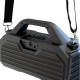 Портативна колонка Bluetooth XO F32 portable LED display bluetooth speaker with microphone Чорна