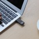 Флеш накопичувач USB HOCO UD6 Intelligent U disk 128Gb matte black