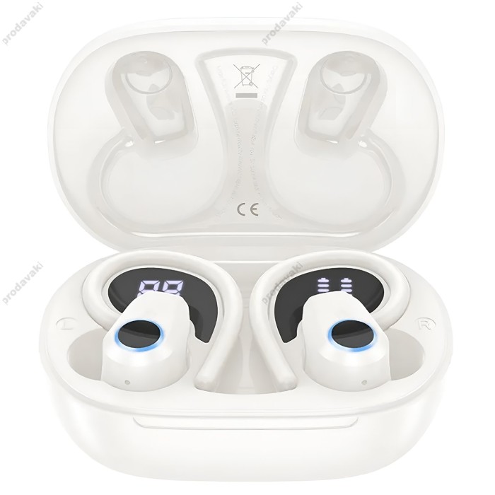 Бездротові Bluetooth навушники HOCO EQ8 Pure joy in-ear true бездротовий headset BT 5.3 White