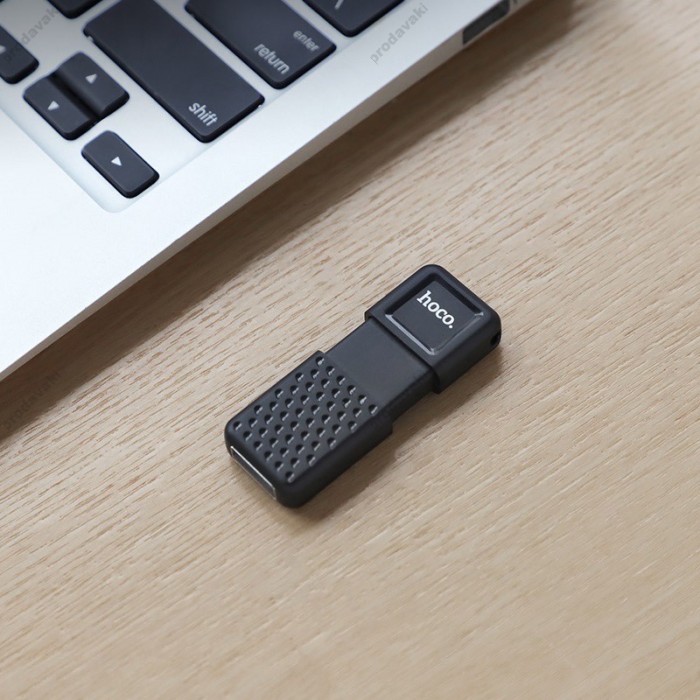 Флеш накопичувач USB HOCO UD6 Intelligent U disk 128Gb matte black
