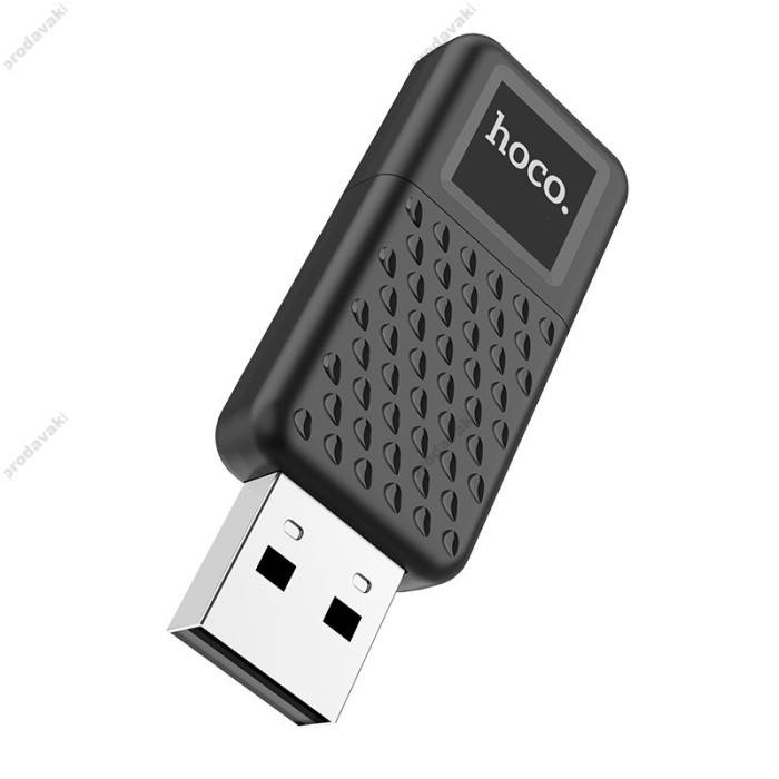 Флеш накопичувач USB HOCO UD6 Intelligent U disk 128Gb matte black