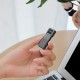 Флеш накопичувач USB HOCO UD6 Intelligent U disk 128Gb matte black