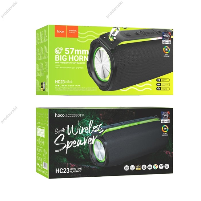 Портативна колонка Bluetooth HOCO HC23 Rick sports BT speaker 10W Black