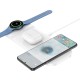 Бездротовий зарядний пристрій HOCO CQ6 Power 3 in 1 wireless fast charger (SAM Watch) White