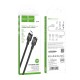 USB-C Подовжувач перехідник Hoco U107 Type-C to Type-C extension cable usb 2.0 / 1,2m Black