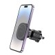 Автомобільний тримач Hoco H34 Cheetah magnetic ring car holder (air outlet) Black