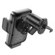 Автомобільний тримач із бездротовою зарядкою Hoco HW13 Speed wireless fast charging car holder (air outlet) Black