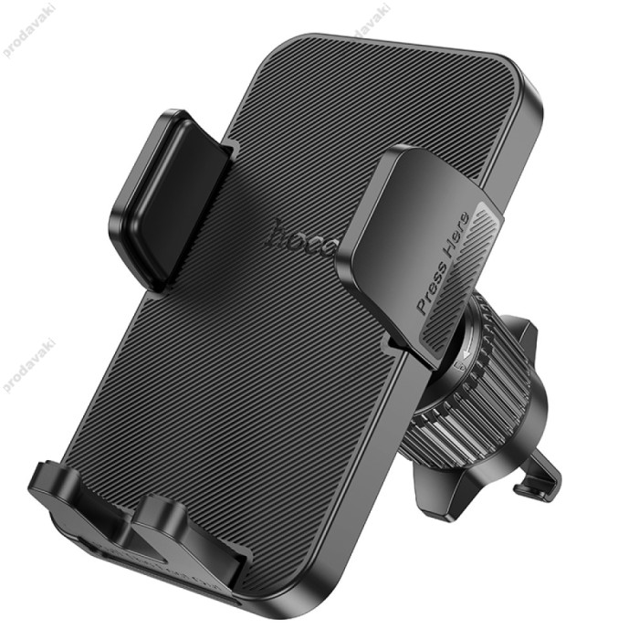 Автомобільний тримач Hoco H36 Cheetah car holder (air outlet) Black