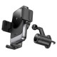 Автомобільний тримач із бездротовою зарядкою Hoco HW13 Speed wireless fast charging car holder (air outlet) Black