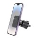 Автомобільний тримач Hoco H32 Cheetah magnetic ring car holder (air outlet) Black