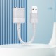 AUX-кабель аудіоадаптер HOCO LS37 Spirit 2-in-1 transparent external sound card for earphones USB to 3.5mm Gray