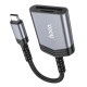 Кардрідер HOCO UA25 2в1 card reader Type-C Grey