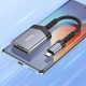 Кардрідер HOCO UA25 2в1 card reader Type-C Grey