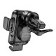 Автомобільний тримач Hoco HW10 Jenny three-axis linkage wireless fast charging car holder (air outlet) Black