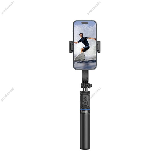Монопод-трипод XO SS13 Bluetooth Selfie Stick for Tripods 1.06m Black