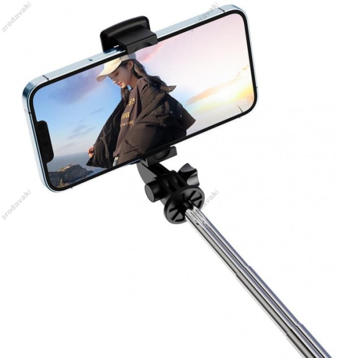 Монопод-трипод XO SS09 Multifunctional remote control selfie-stick 0.64m Black