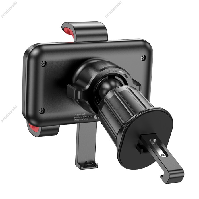 Автомобільний тримач Hoco H21 Dragon automatic clamp car holder (air outlet) Black