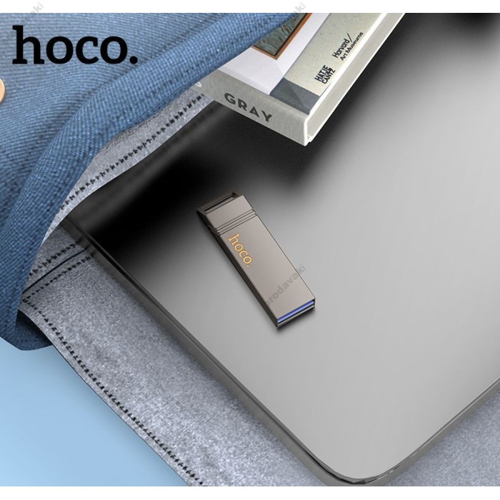 Флеш накопичувач USB HOCO UD13 Clever USB3.2 USB flash drive 128GB Gray