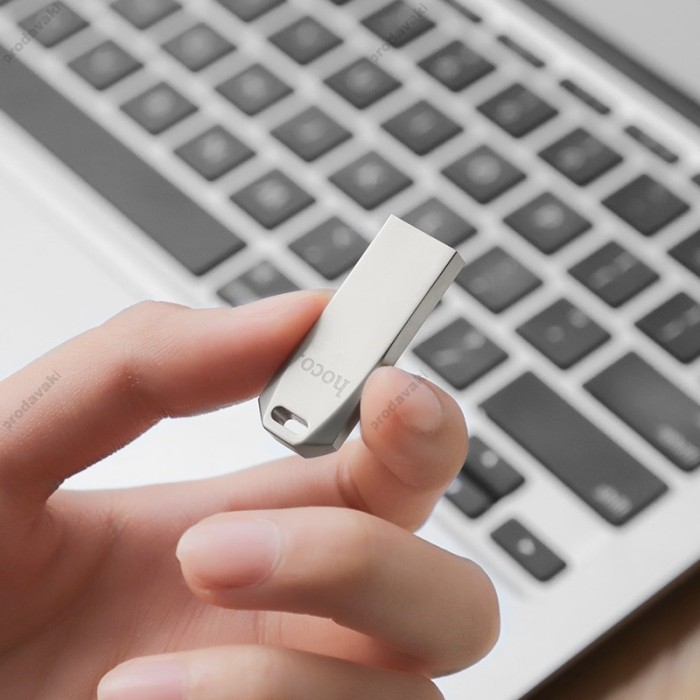 Флеш накопичувач USB HOCO UD4 Intelligent high speed 32Gb silver
