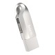 Флеш накопичувач USB-A / C HOCO UD8 Smart Type-C USB drive 64Gb Silver