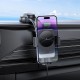Автомобільний тримач із бездротовою зарядкою Hoco HW14 Speed wireless fast charging (center console) Black