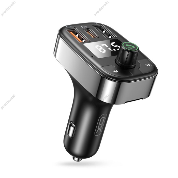 FM - трансмітер XO BCC06 PD 25W QC3.0 25W 50W Max black