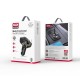 FM - трансмітер XO BCC09 Smart Bluetooth TF card +PD 25W Car charger Black